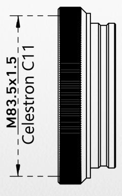 Adapters for iAFS 2" Focuser